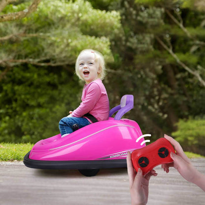 Remote Control Bumper Car for Kids with LED Lights and 360° Spin