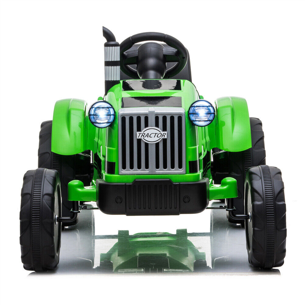Remote Control Electric Excavator Toy Tractor for Kids - 12V with 2.4GHz RC