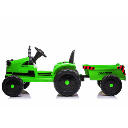 Remote Control Electric Excavator Toy Tractor for Kids - 12V with 2.4GHz RC