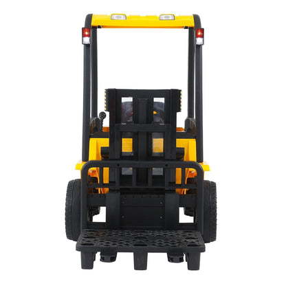 Remote Control Electric Forklift Toy with Lifting Rod for Kids - 12V Power