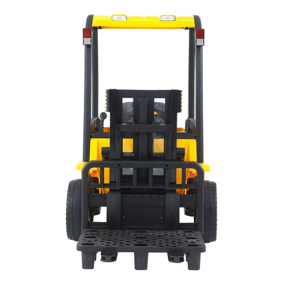 Remote Control Electric Forklift Toy with Lifting Rod for Kids - 12V Power