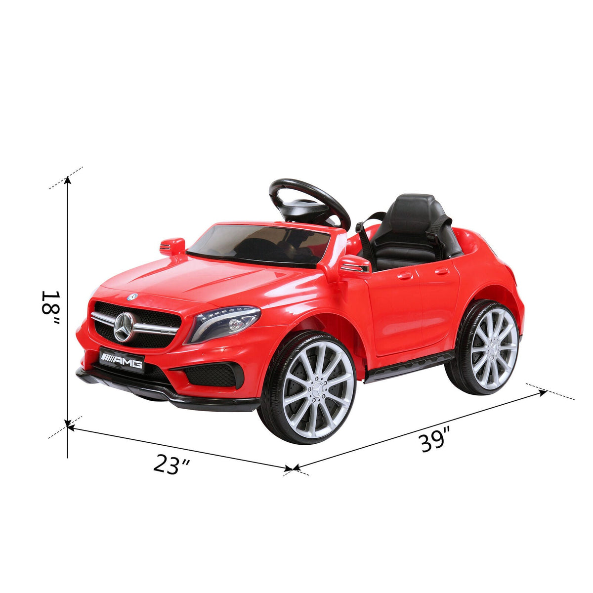 Remote Control Electric Ride-On Car for Kids with MP3 Player and Headlights