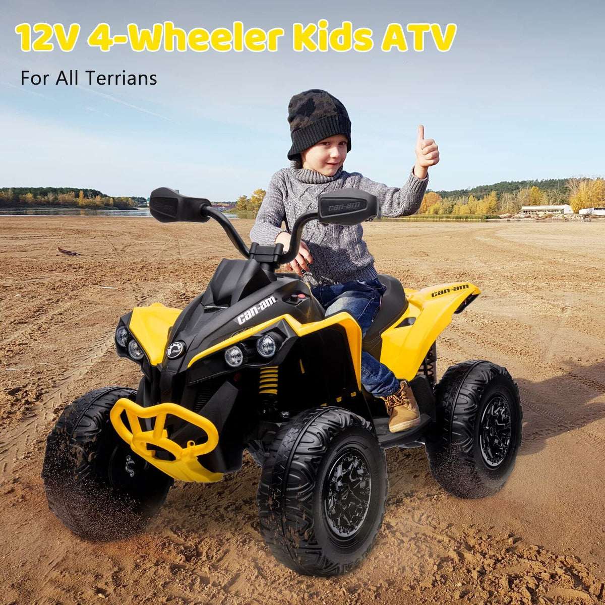 Remote Control Electric Ride-On Car for Kids with MP3 Player - Perfect Gift for Children Ages 3 and Up