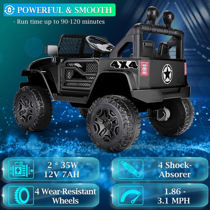 Electric Lamborghini Ride-On Car for Kids with Remote Control - 24/12V Truck Design