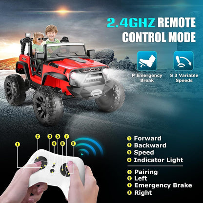 Electric Lamborghini Ride-On Car for Kids with Remote Control - 24/12V Truck Design