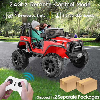 Electric Lamborghini Ride-On Car for Kids with Remote Control - 24/12V Truck Design