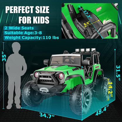 Electric Lamborghini Ride-On Car for Kids with Remote Control - 24/12V Truck Design