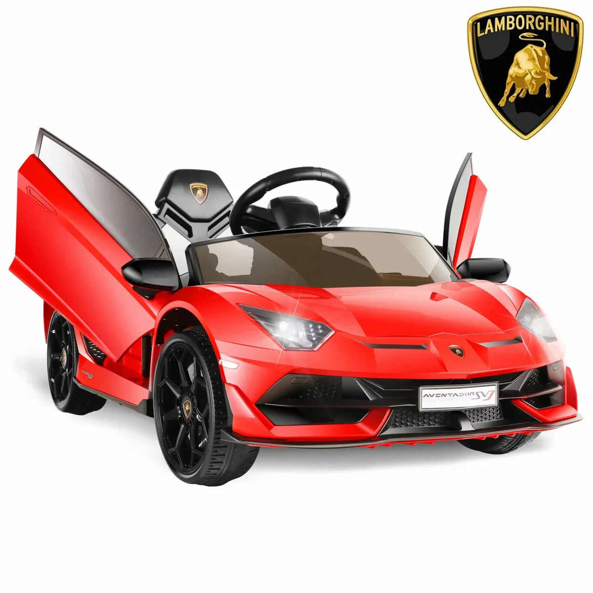Electric Lamborghini Ride-On Car for Kids with Remote Control - 24/12V Truck Design