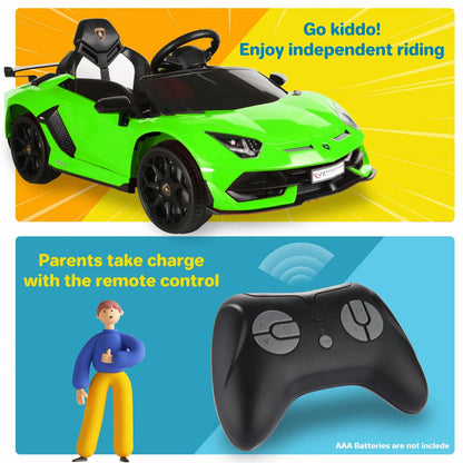 Electric Lamborghini Ride-On Car for Kids with Remote Control - 24/12V Truck Design