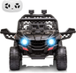 Remote Control Ride-On Truck for Kids with Spring Suspension and LED Lights - 12V