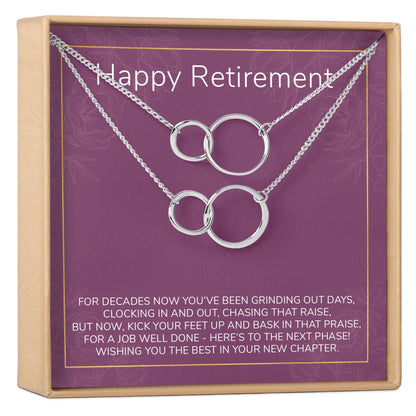 Retirement Necklace, Multiple Styles