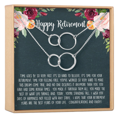 Retirement Necklace, Multiple Styles