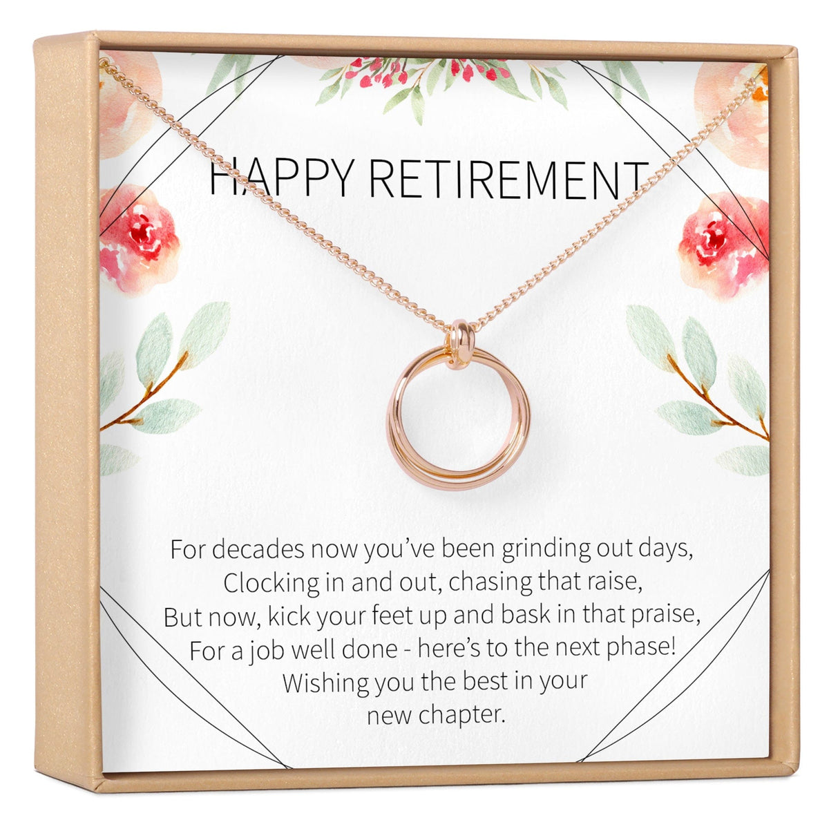 Retirement Necklace, Multiple Styles