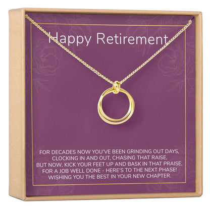 Retirement Necklace, Multiple Styles