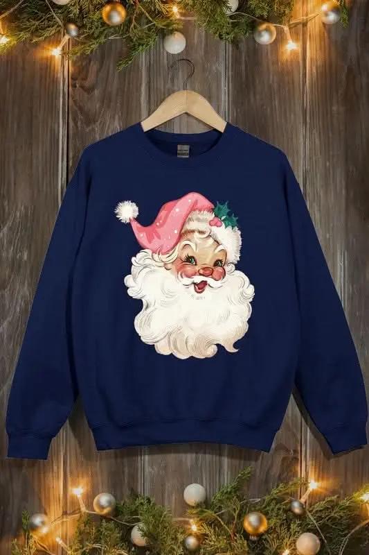 Santa Fleece Women's Sweatshirt | Color Bear