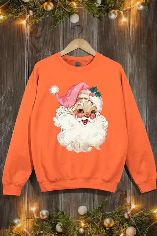Santa Fleece Women's Sweatshirt | Color Bear