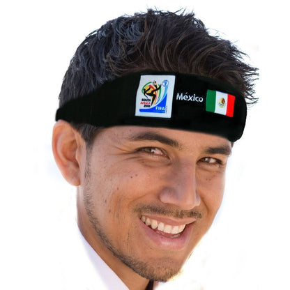 Retro Soccer Fan Headband, 29 Countries (2010 Games)