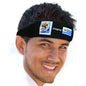 Retro Soccer Fan Headband, 29 Countries (2010 Games)