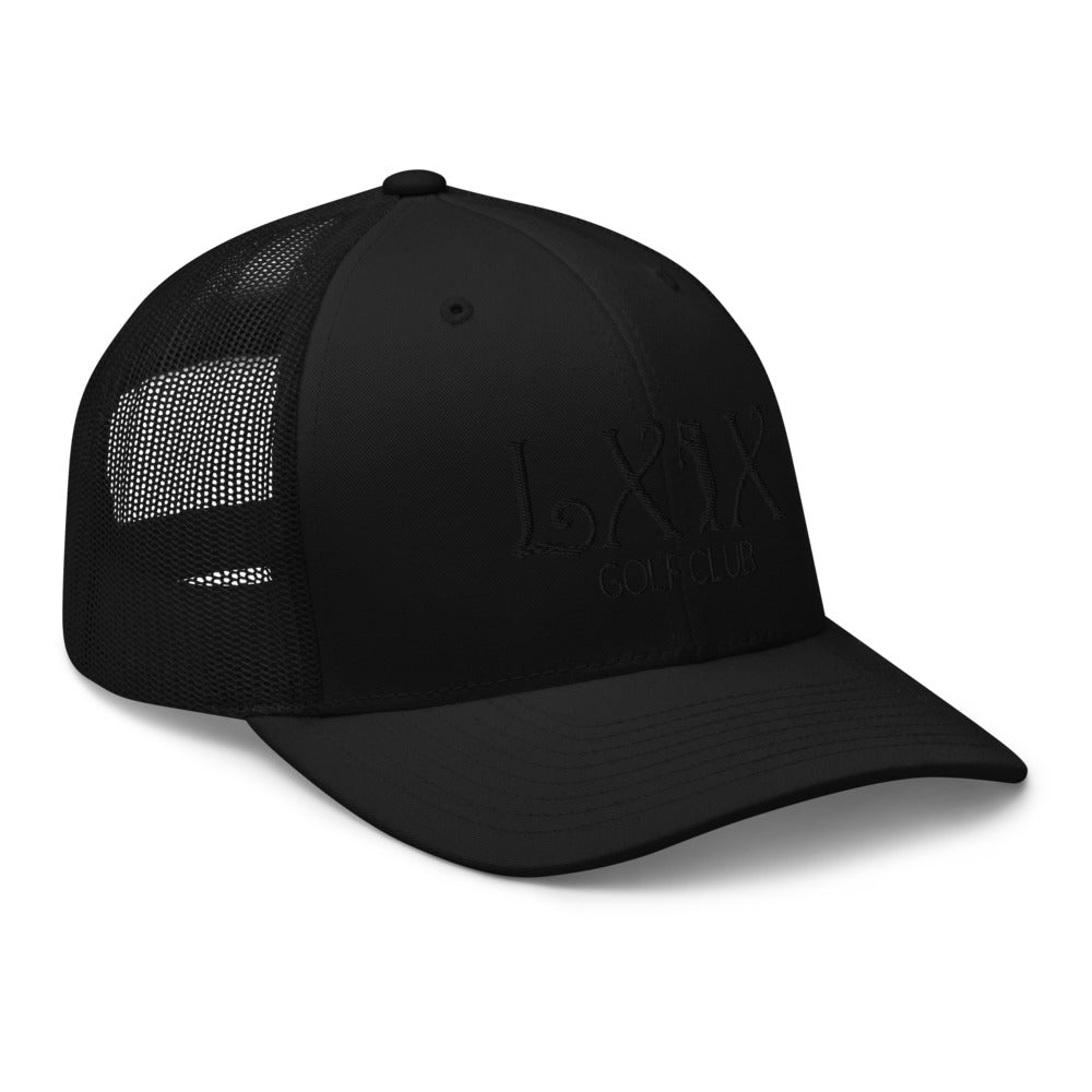 Curve Logo Trucker Cap - Black Logo