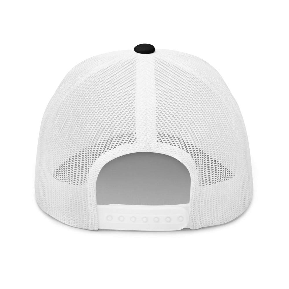 Four Box Logo Trucker Cap - Gray Logo