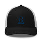 Four Box Logo Trucker Cap - Blue Logo