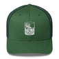 Whiskey Glass Trucker Cap