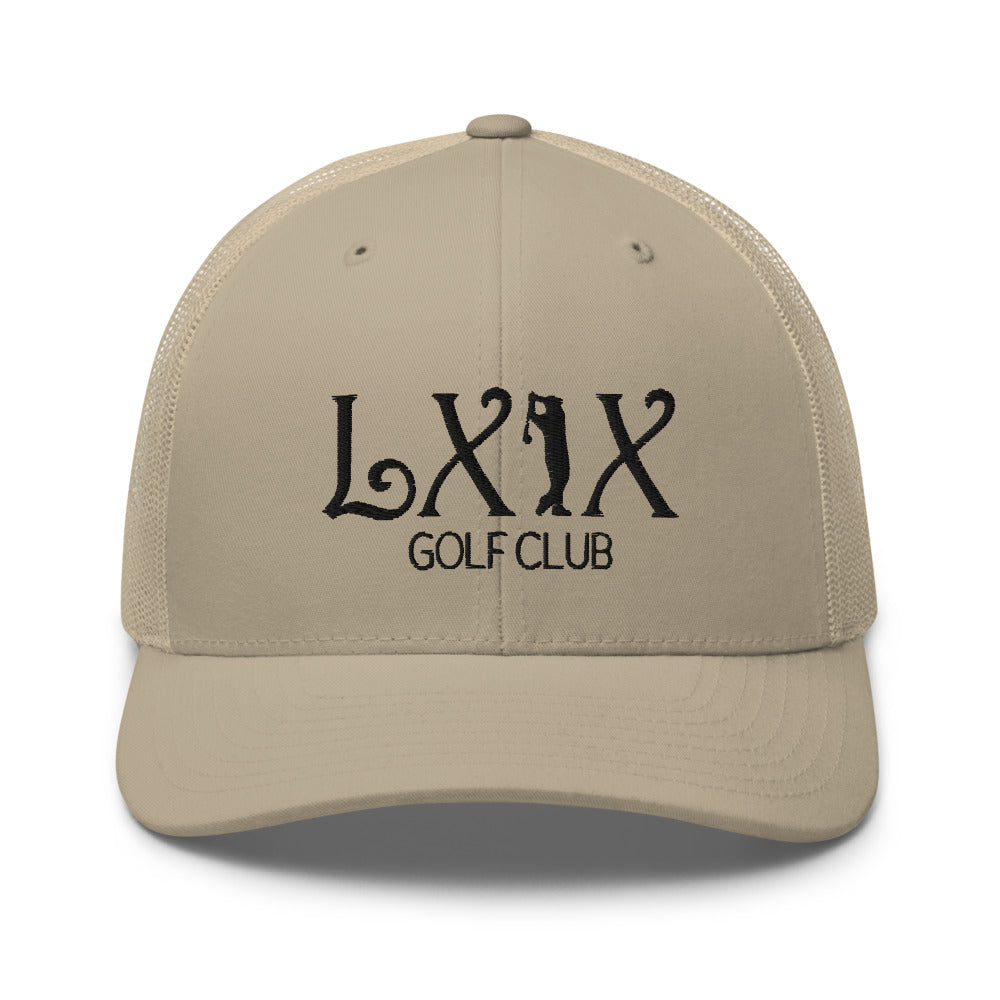 Curve Logo Trucker Cap - Black Logo