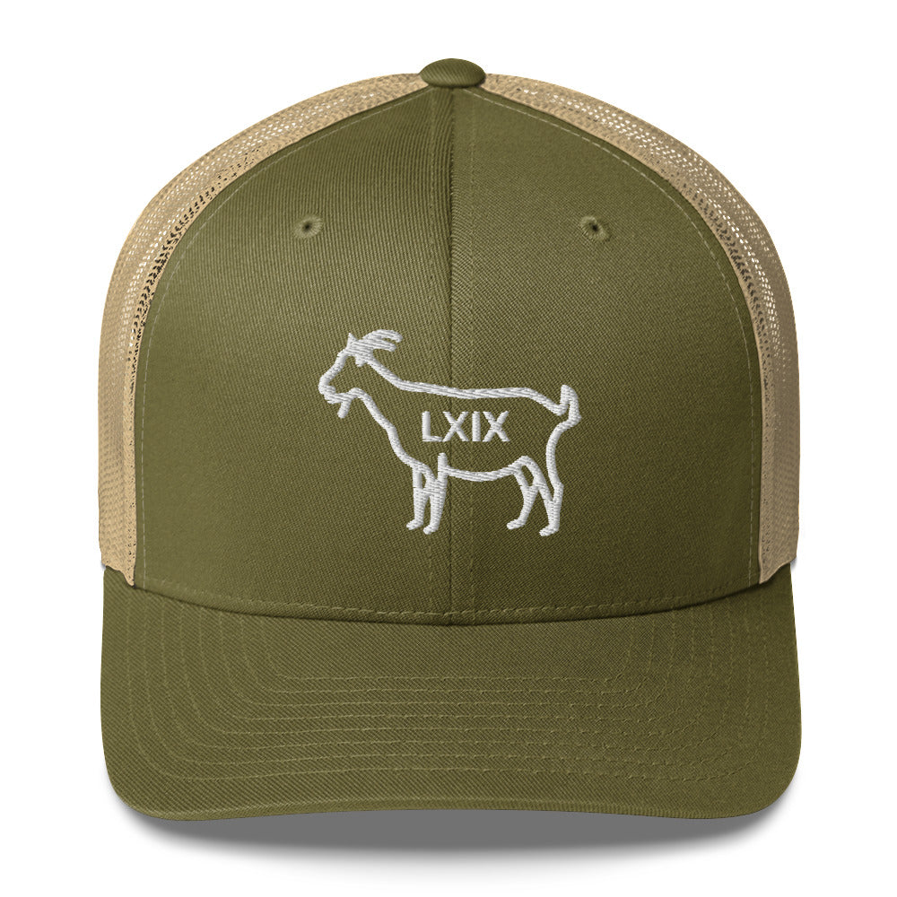 The GOAT Trucker Cap