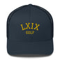 Collegiate Arch Trucker Cap