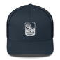 Whiskey Glass Trucker Cap
