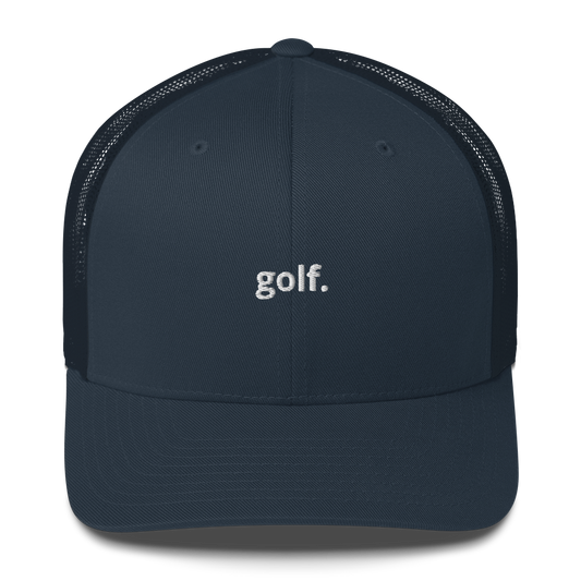 golf. Trucker Cap