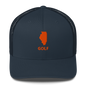Illinois Golf Trucker Cap
