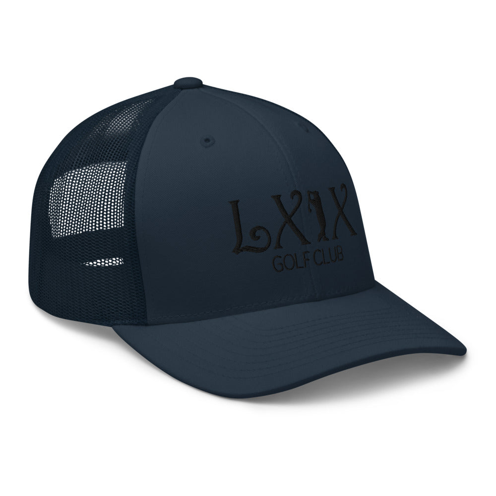 Curve Logo Trucker Cap - Black Logo
