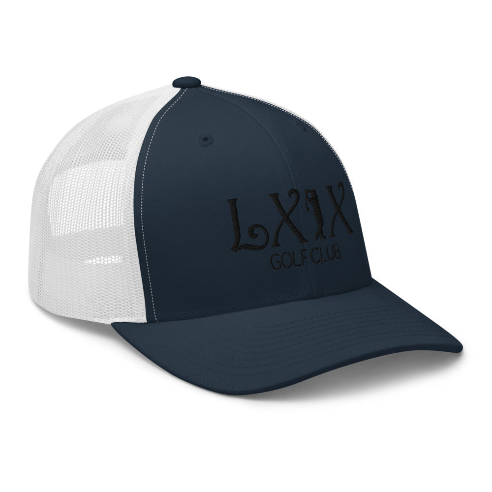 Curve Logo Trucker Cap - Black Logo