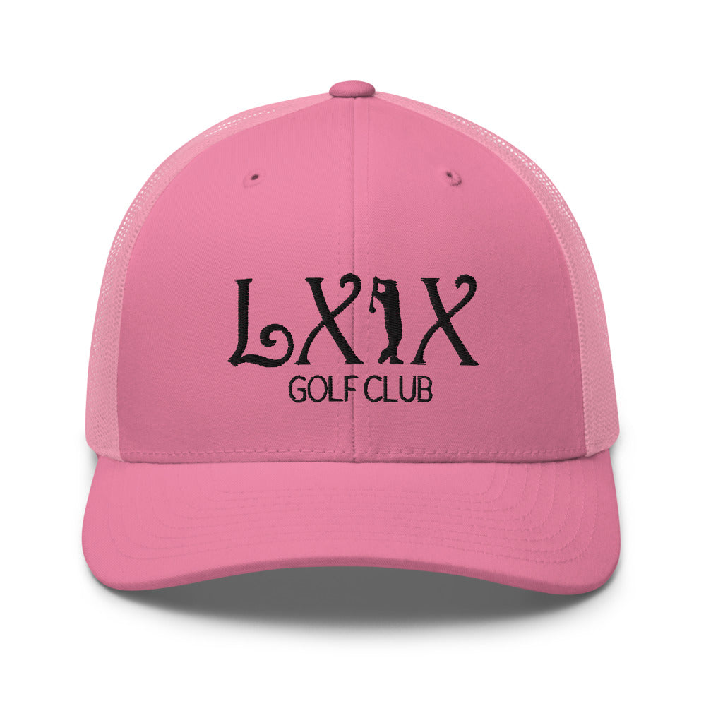 Curve Logo Trucker Cap - Black Logo