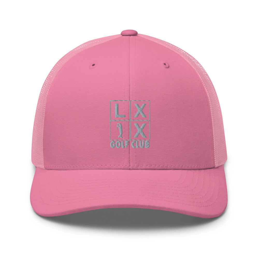 Four Box Logo Trucker Cap - Gray Logo