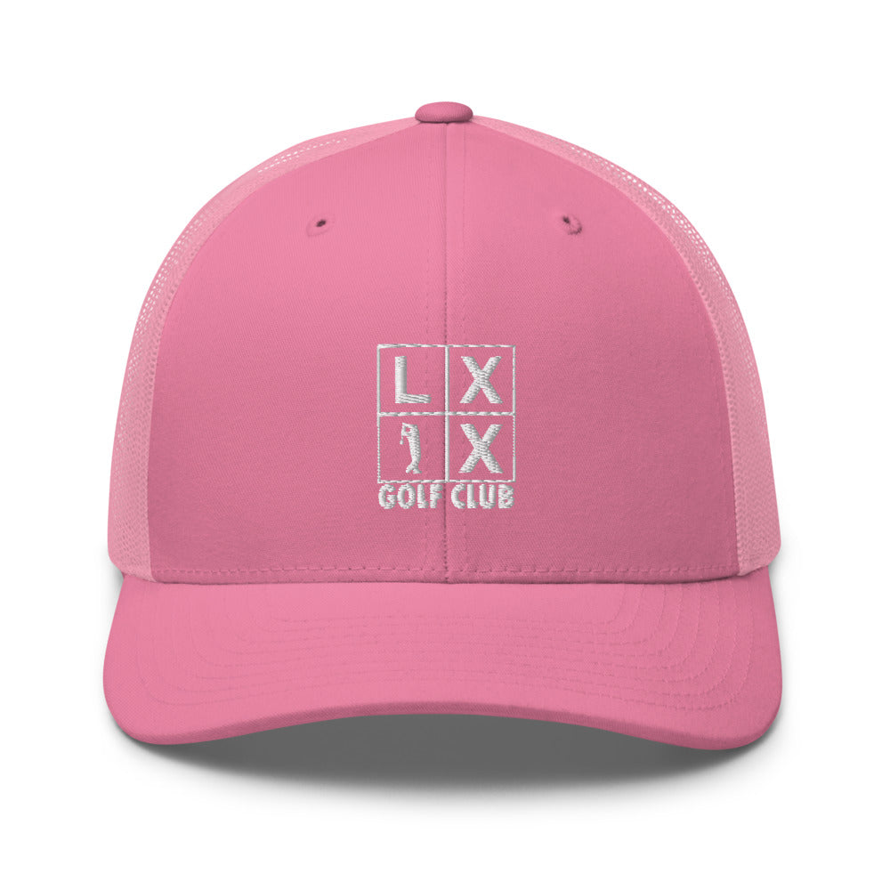 Four Box Logo Trucker Cap - White Logo