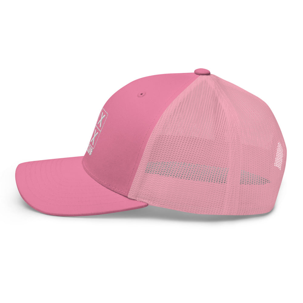 Four Box Logo Trucker Cap - White Logo