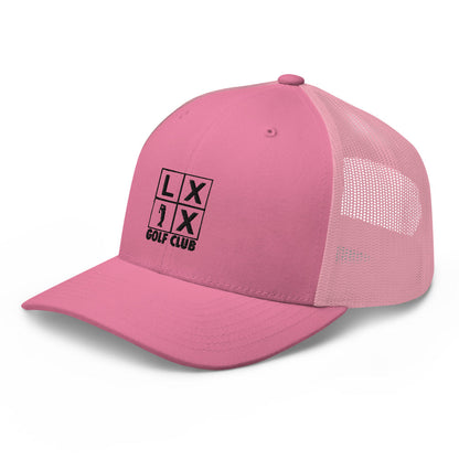 Four Box Logo Trucker Cap - Black Logo