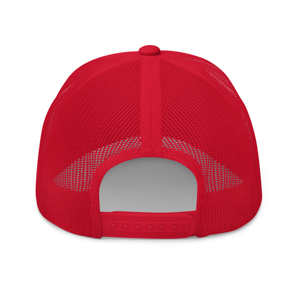 Four Box Logo Trucker Cap - Black Logo