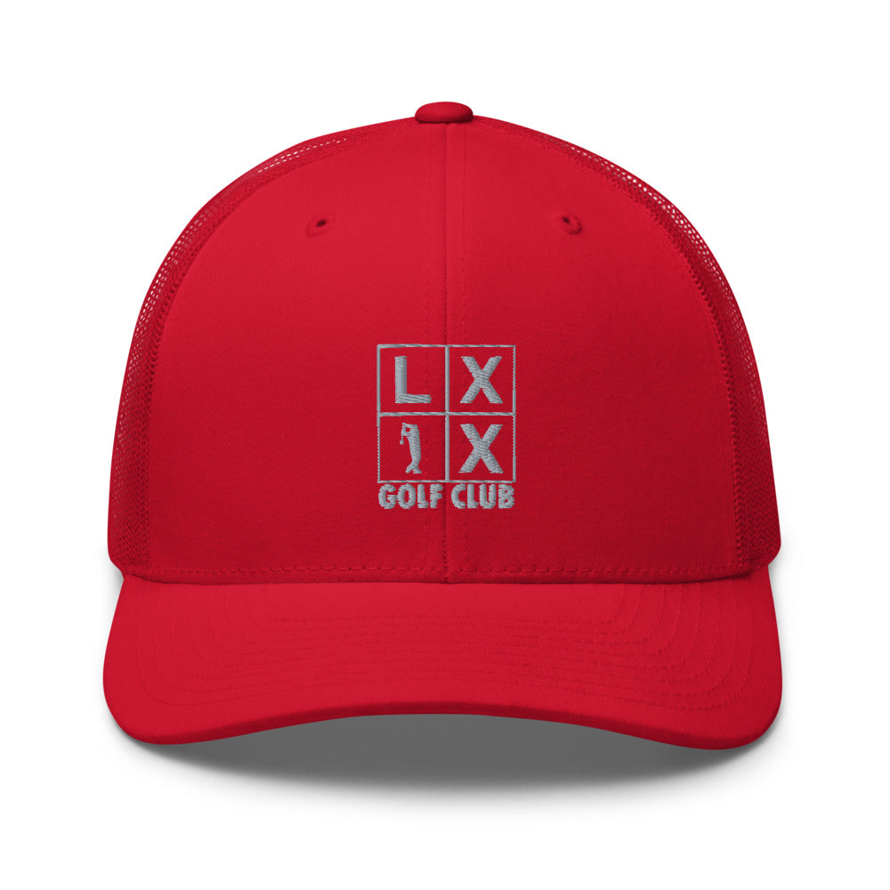 Four Box Logo Trucker Cap - Gray Logo
