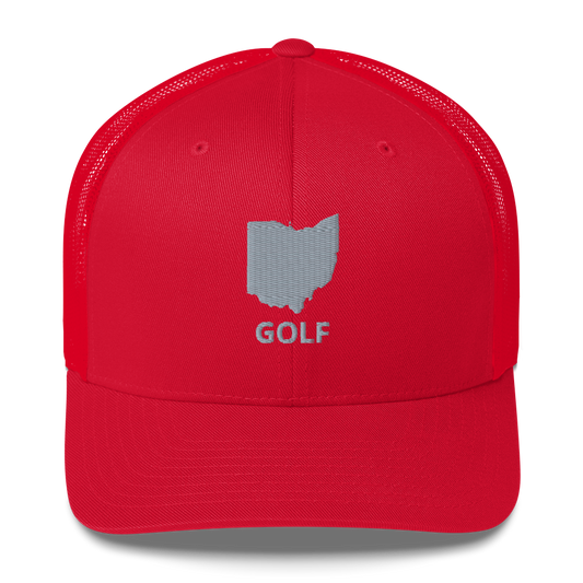 Ohio Golf Trucker Cap