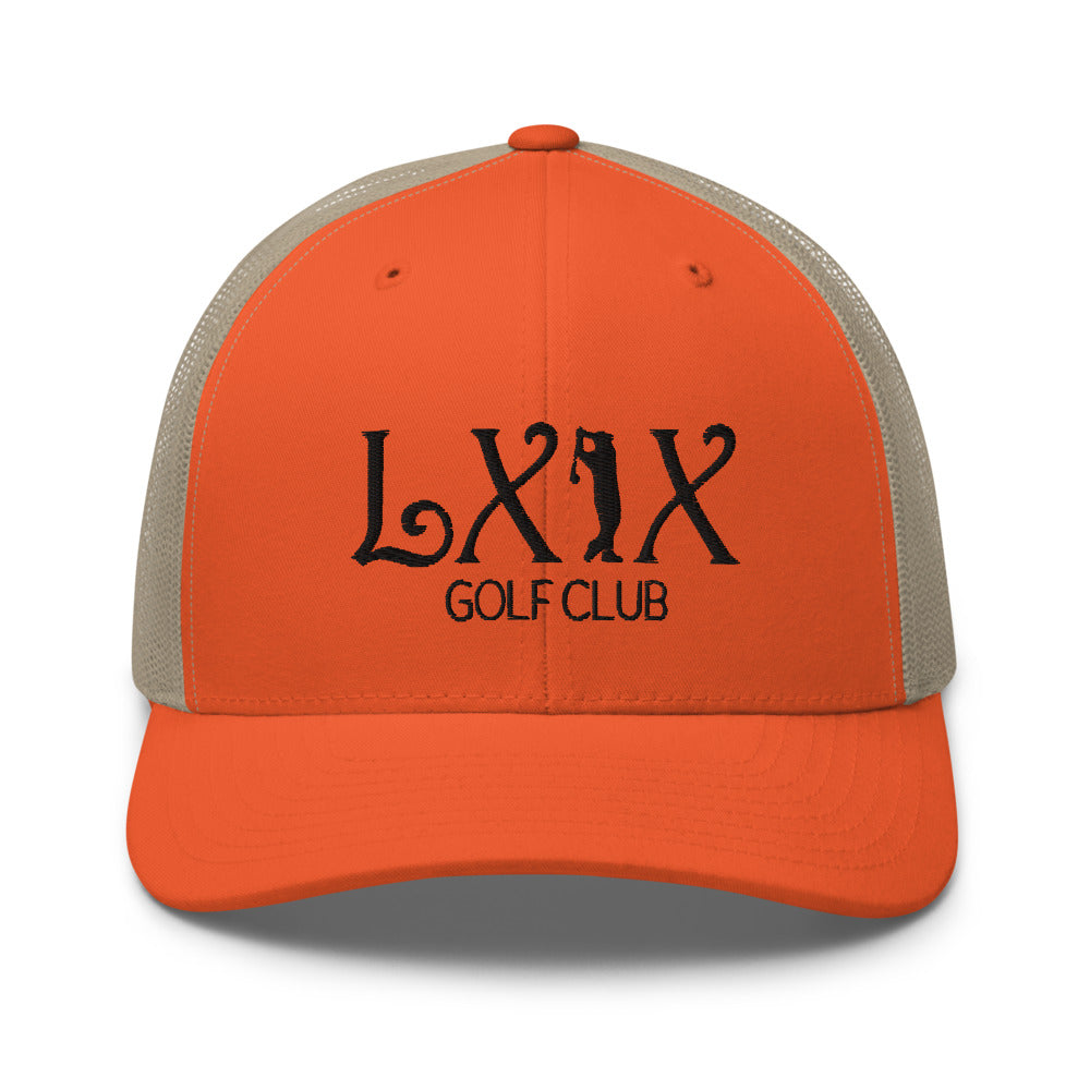 Curve Logo Trucker Cap - Black Logo