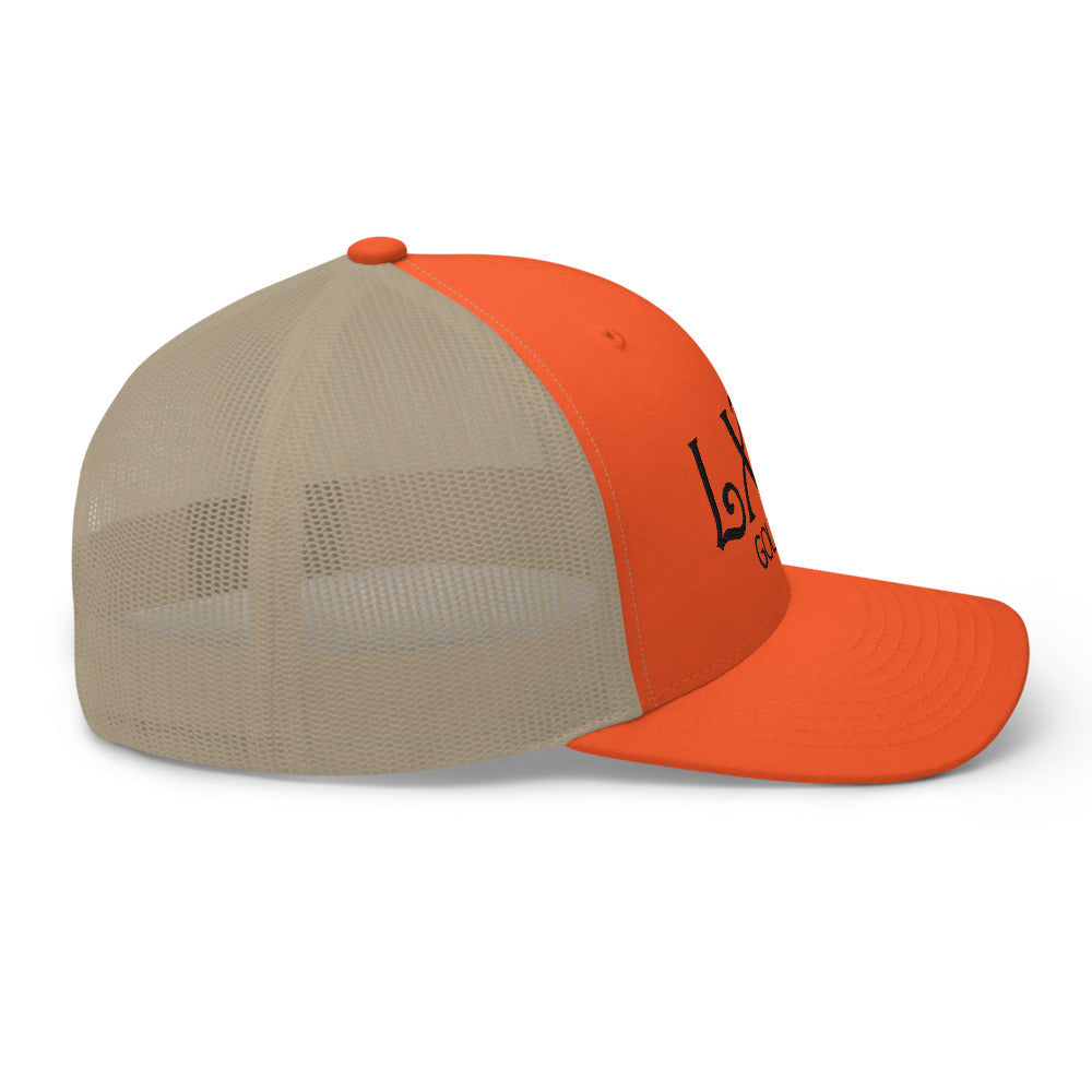 Curve Logo Trucker Cap - Black Logo