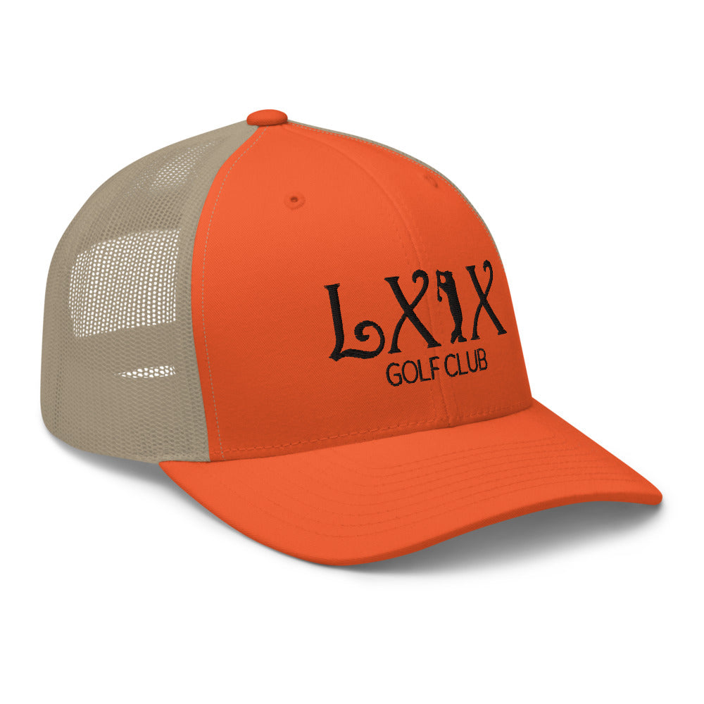 Curve Logo Trucker Cap - Black Logo