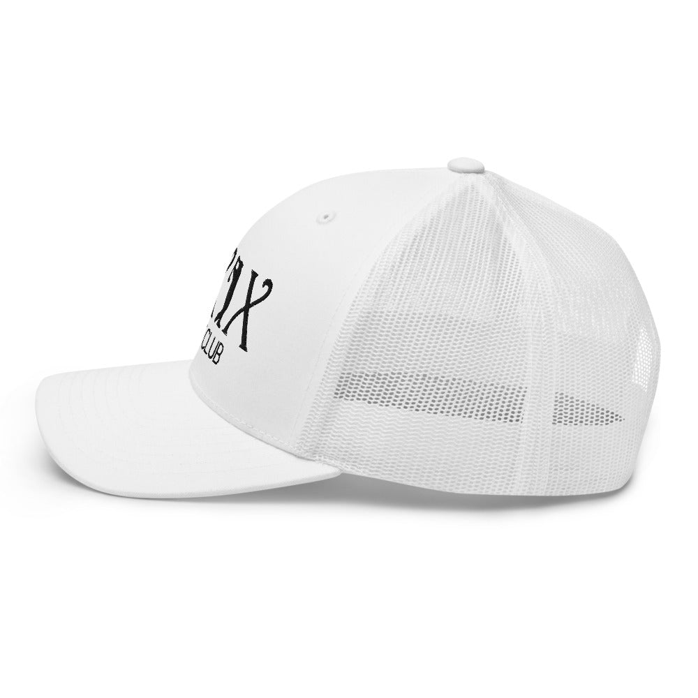 Curve Logo Trucker Cap - Black Logo
