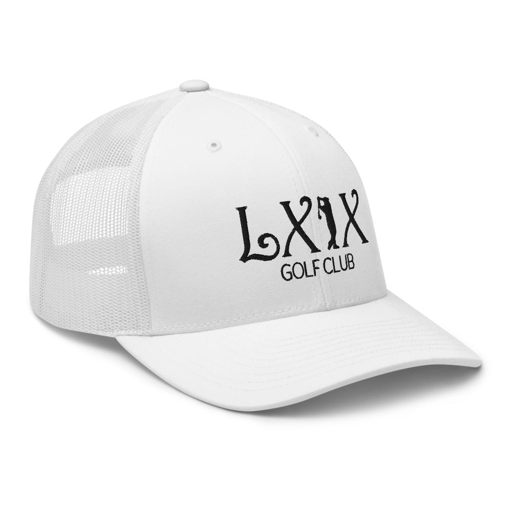 Curve Logo Trucker Cap - Black Logo