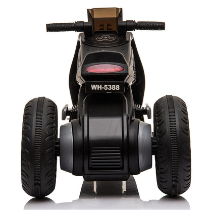 Rev Up the Fun: 6V Electric Ride-On Motor Bike for Kids with Double Drive and Music - 3 Wheels