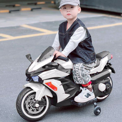 Rev Up the Fun with Our 12V Electric Motorcycle Toy for Kids - 2 Wheels of Excitement!