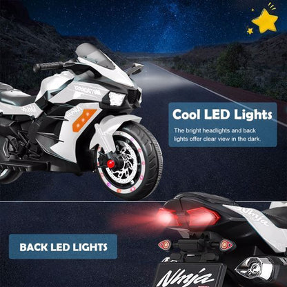 Rev Up the Fun with Our 12V Electric Motorcycle Toy for Kids - 2 Wheels of Excitement!